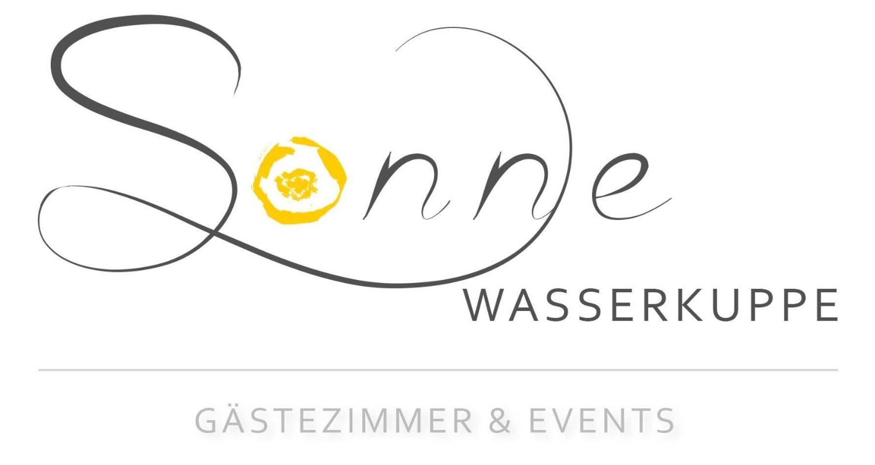Zur Sonne "Gasthaus-Bar-Events" Poppenhausen Luaran gambar